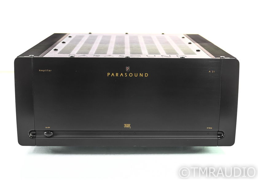 Parasound A21 Stereo Power Amplifier; A-21; Black (30496)