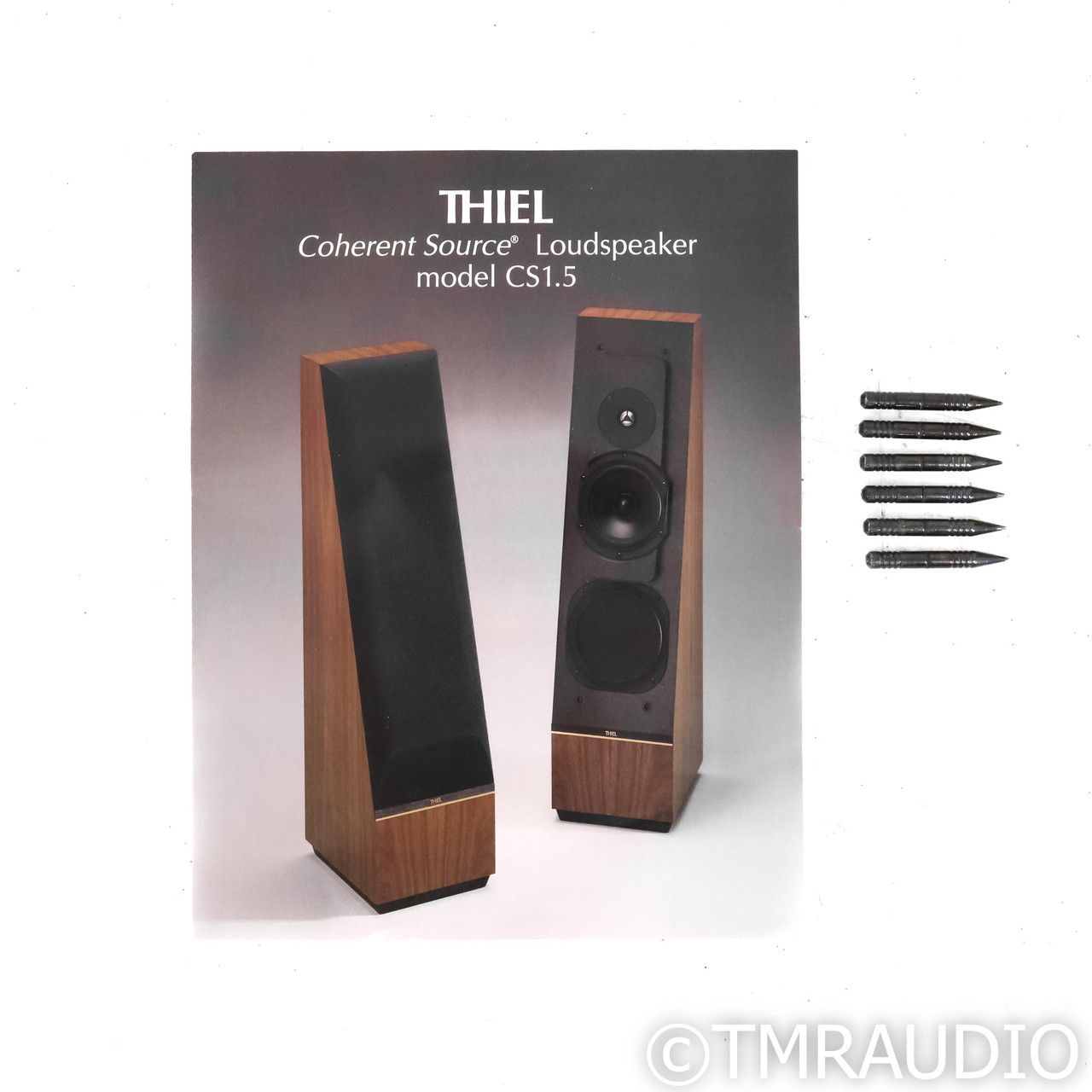 Thiel CS1.5 Floorstanding Speakers: Oak Pair (66537) 9