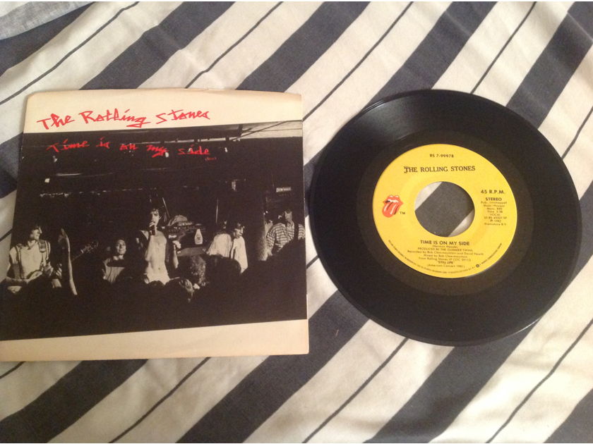 The Rolling Stones  Time Is On My Side/Twenty Flight Rock 45 With Picture Sleeve