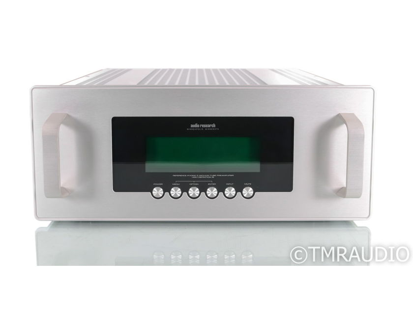 Audio Research Phono 3SE Tube MM / MC Phono Preamplifier; Remote; Silver (49104)