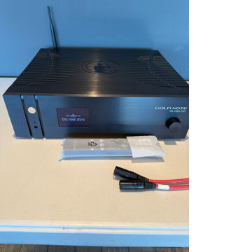 GOLD NOTE DS-1000 EVO DAC/AMP!