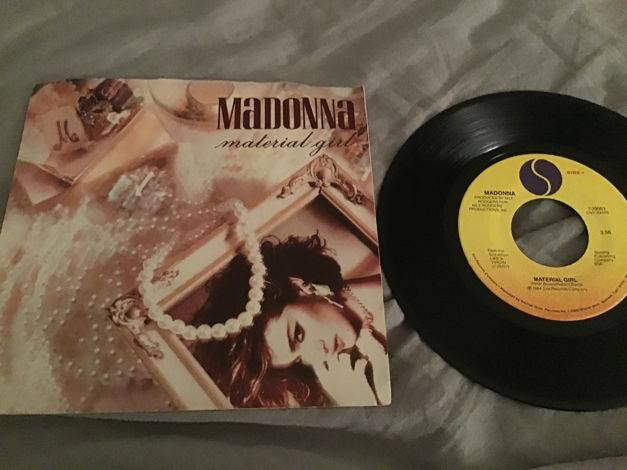 Madonna  Material Girl 45 With Picture Sleeve