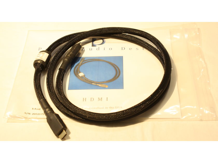 Purist Audio Design HDMI cable. 5ft (1.5m)