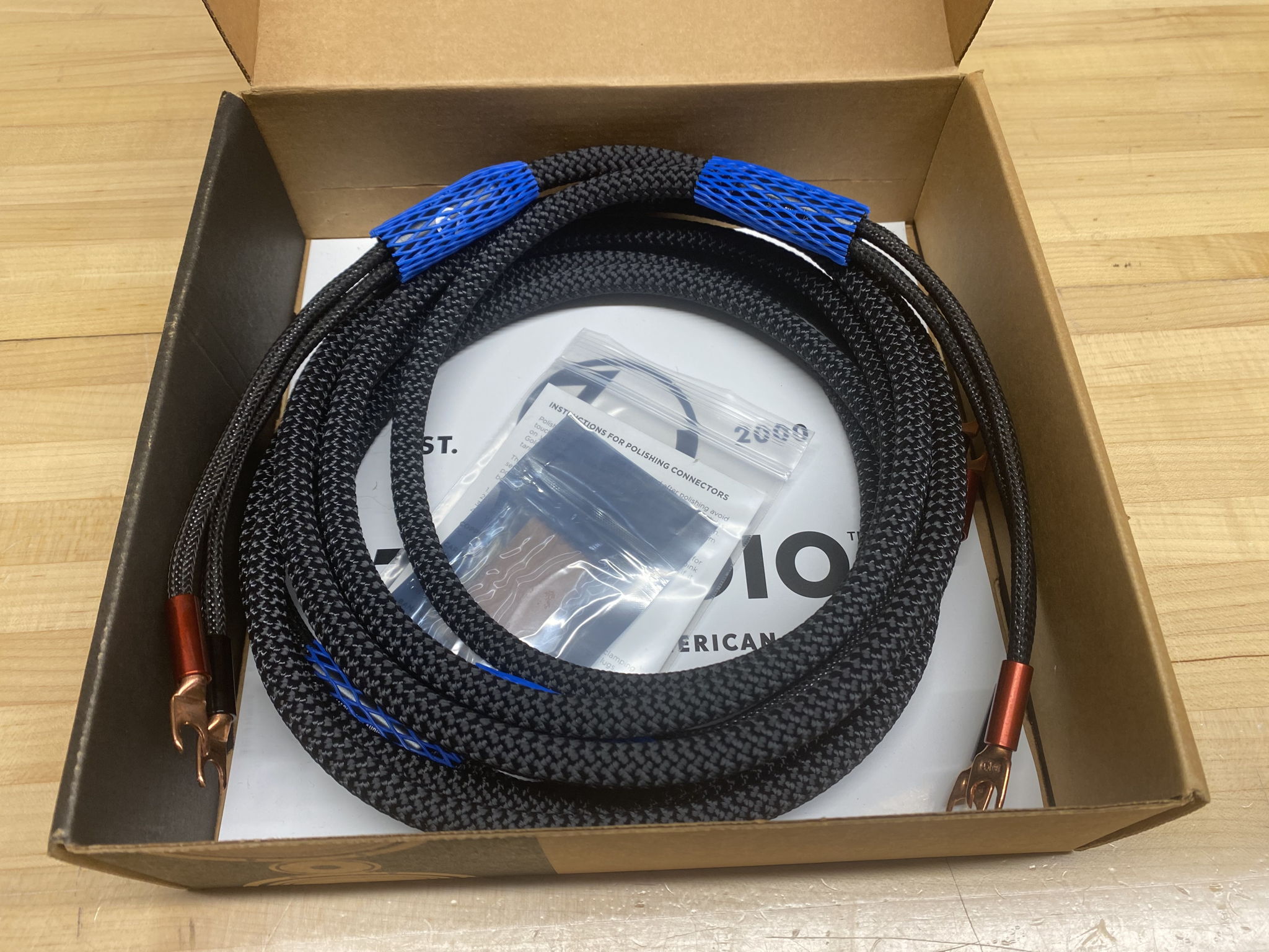 Zu Audio Event MkII Loudspeaker Cable 2.5M Pair Spades