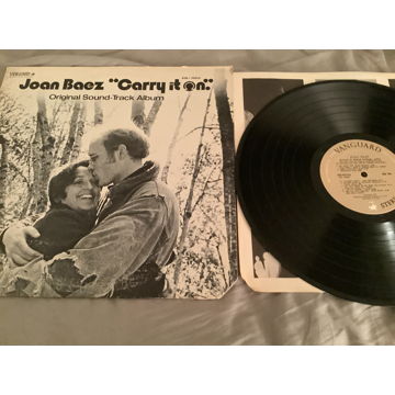 Joan Baez Vanguard Records Soundtrack Vinyl LP Carry It On