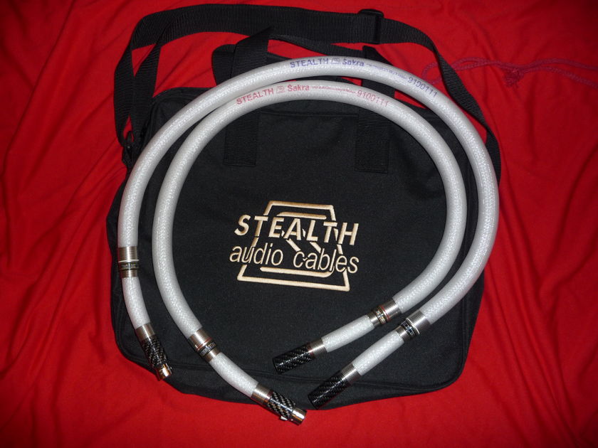 Stealth Audio Cables Sakra    Balanced (XLR)  Interconnects 1m