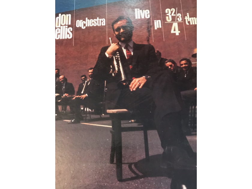 LP The Don Ellis Orchestra Live In 3 2/3/4 Time GATEFOLD LP The Don Ellis Orchestra Live In 3 2/3/4 Time GATEFOLD