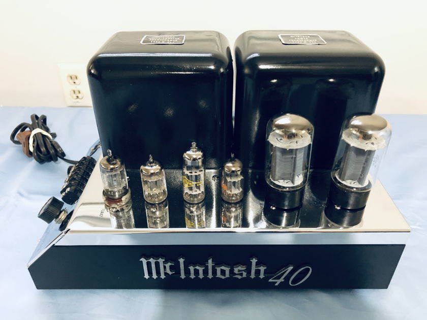 McIntosh mc-40 Power Amplifier. Mono. Completely Restored. Stunning!