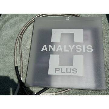 Analysis Plus Inc. Silver Oval RCA Interconnects