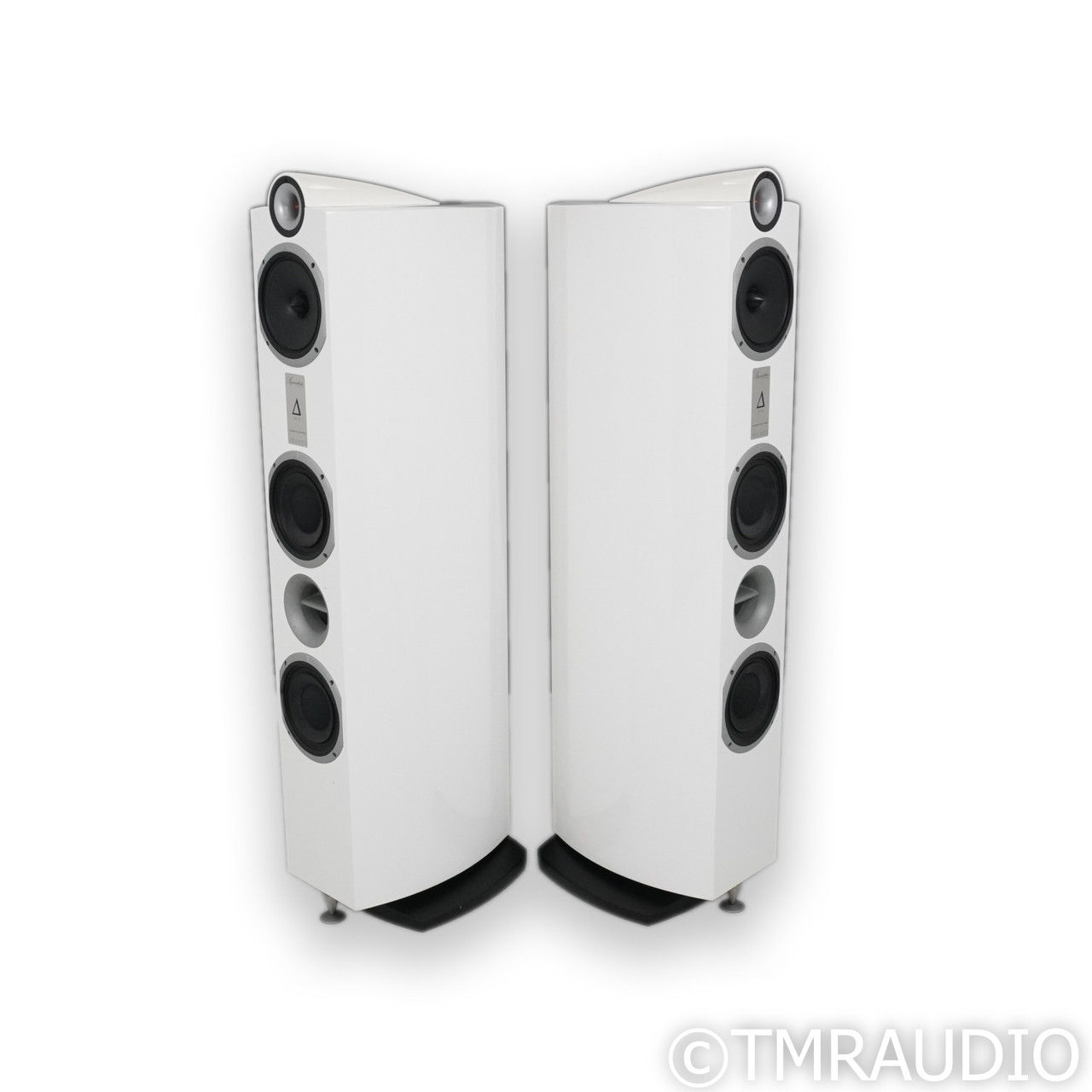 Triangle Signature Delta Floorstanding Speakers; White ... 4