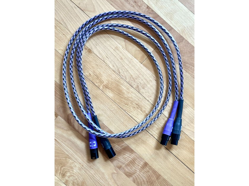 Analysis Plus Inc. Solo Crystal Oval XLR interconnect pair, 1.5 meters