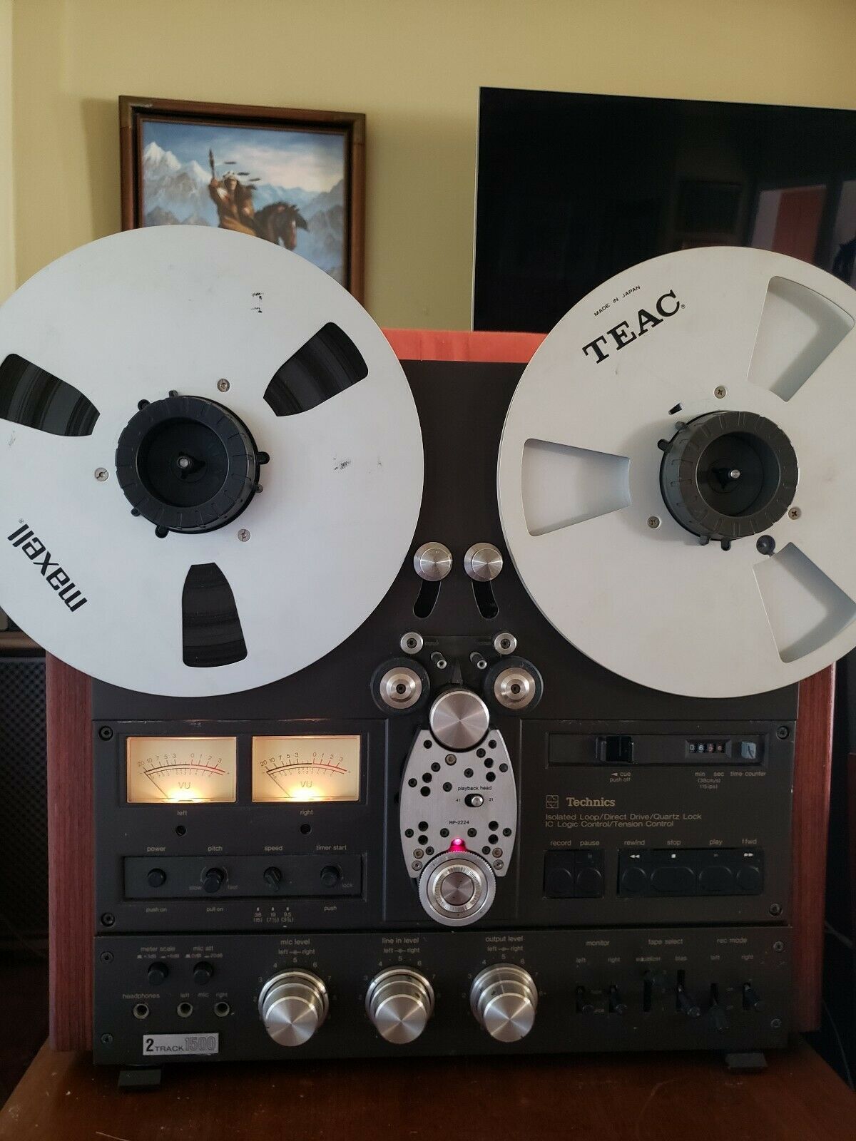 Technics RS-1500US Reel to Reel Tape Recor For Sale