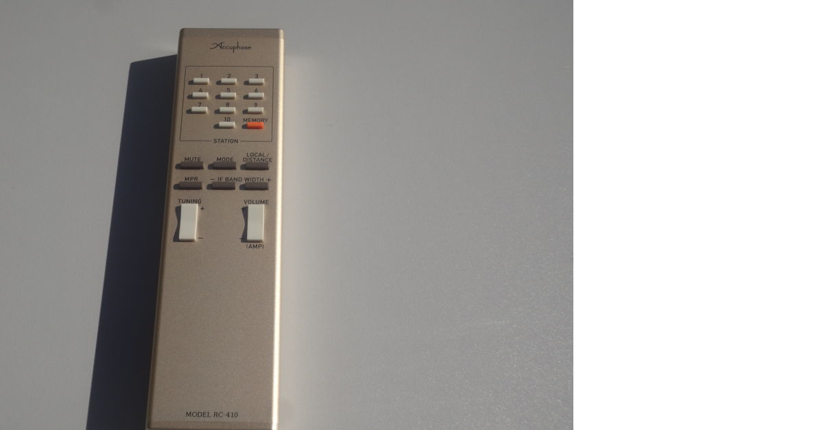 ACCUPHASE RC-410 REMOTE CONTROL For Sale | Audiogon
