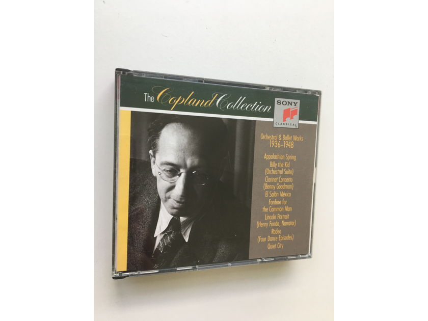 The Copeland collection Cd set Orchestral & Ballet works 1936-1948 Sony classical