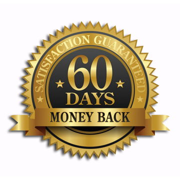 60-days Money Back Guarantee 