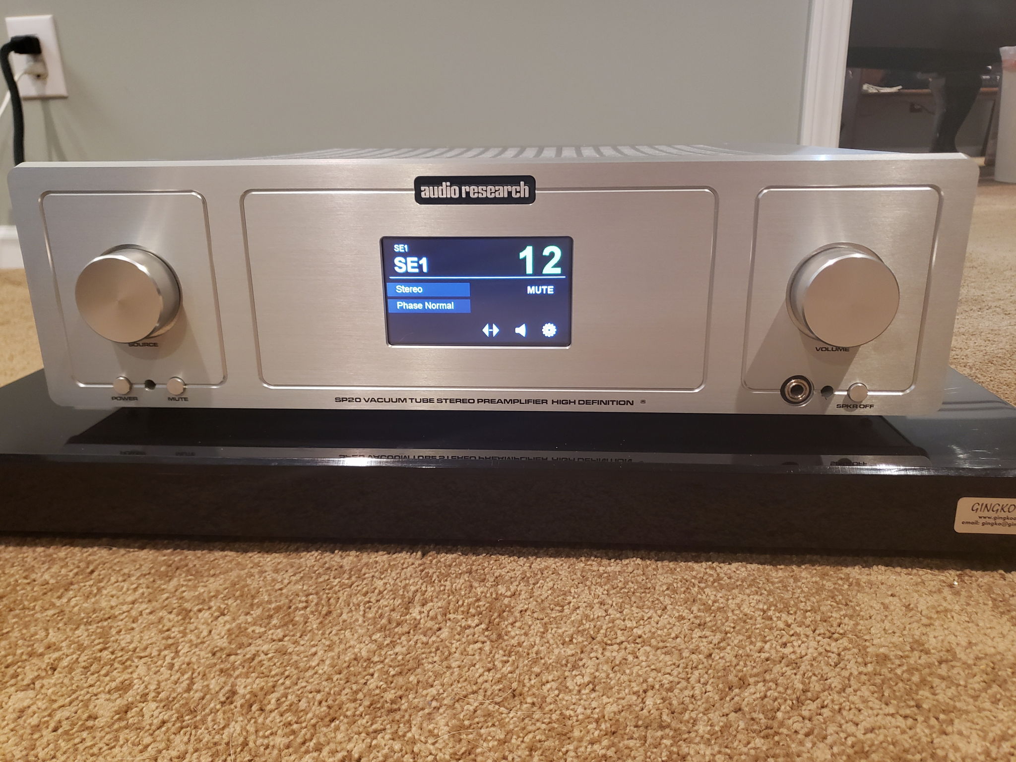 Audio Research SP20 Stereo Tube Preamplifier w/remote S...