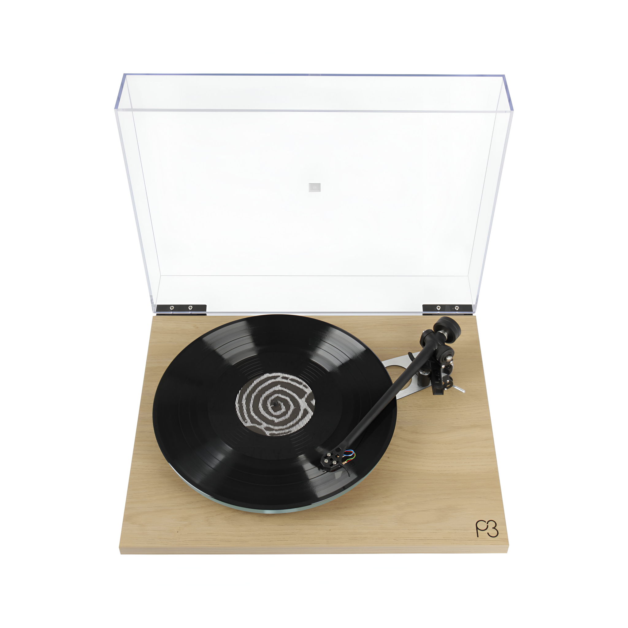 Rega Planar 3 Turntable in Light Oak Finish with New Ge...