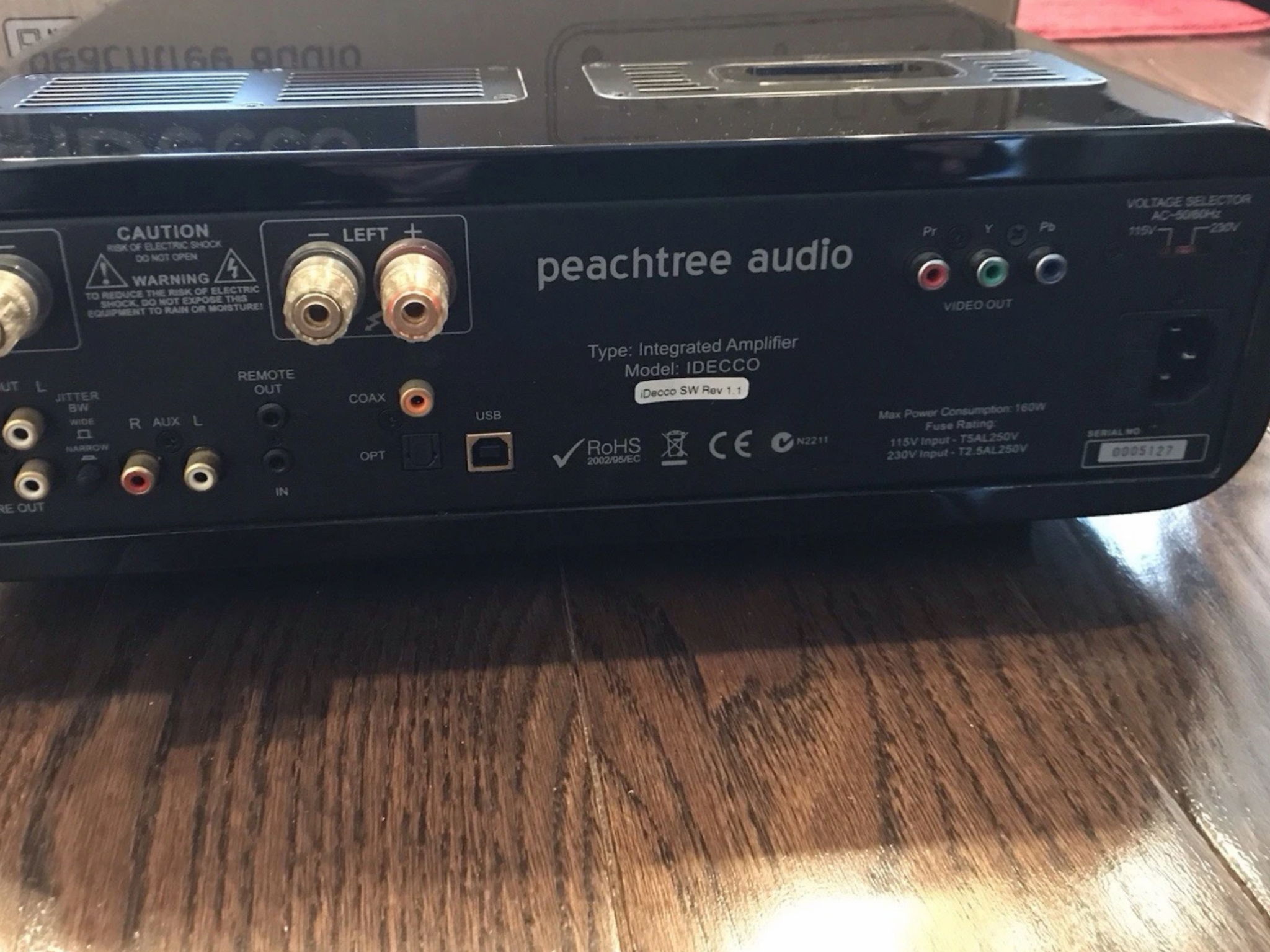 Peachtree IDecco Integrated Amp witn Dac 3
