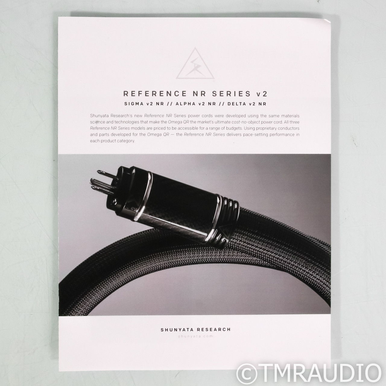 Shunyata Research Sigma v2 NR AC Power Cable; 1.75m (67... 7