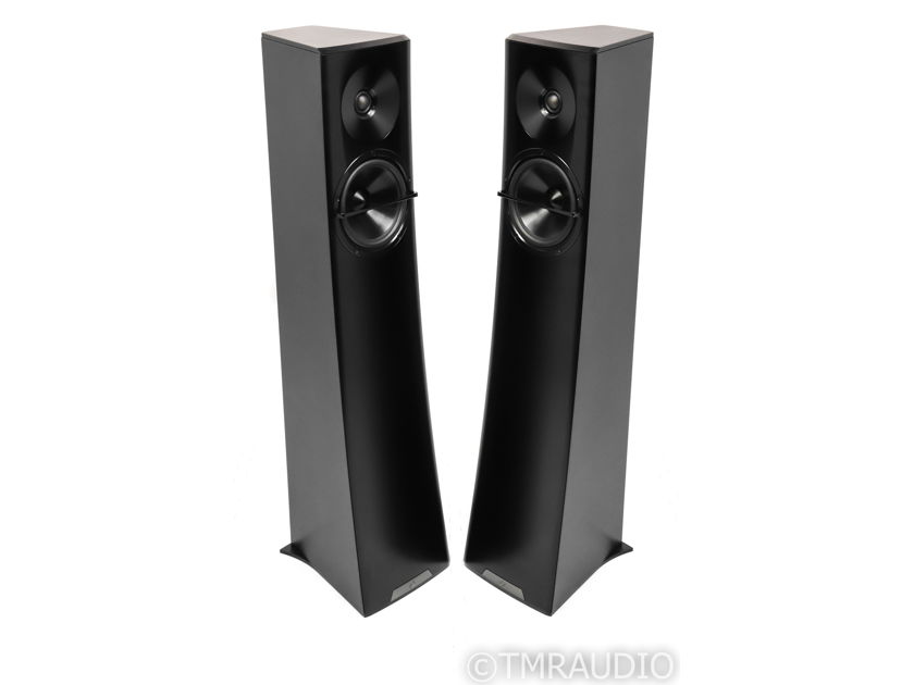 YG Acoustics Carmel 2 Floorstanding Speakers; Black Pair (35922)