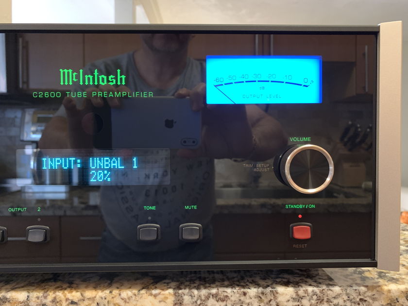 McIntosh C2600 tube preamplifier in like new condition must see