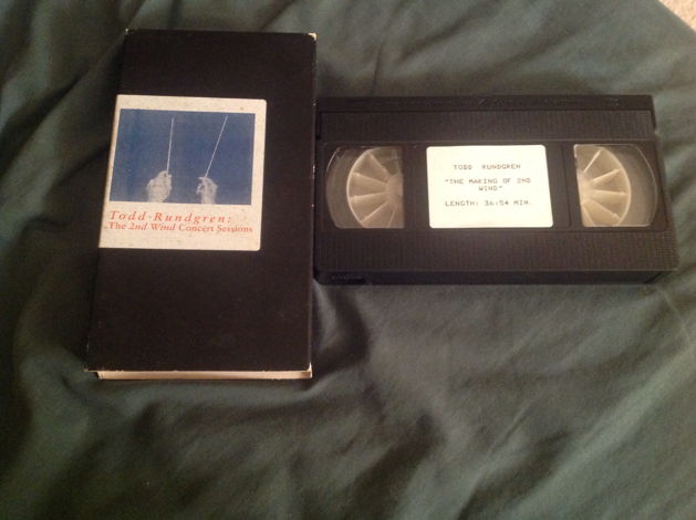 Todd Rundgren The Second Wind Concert Sessions Promo VHS