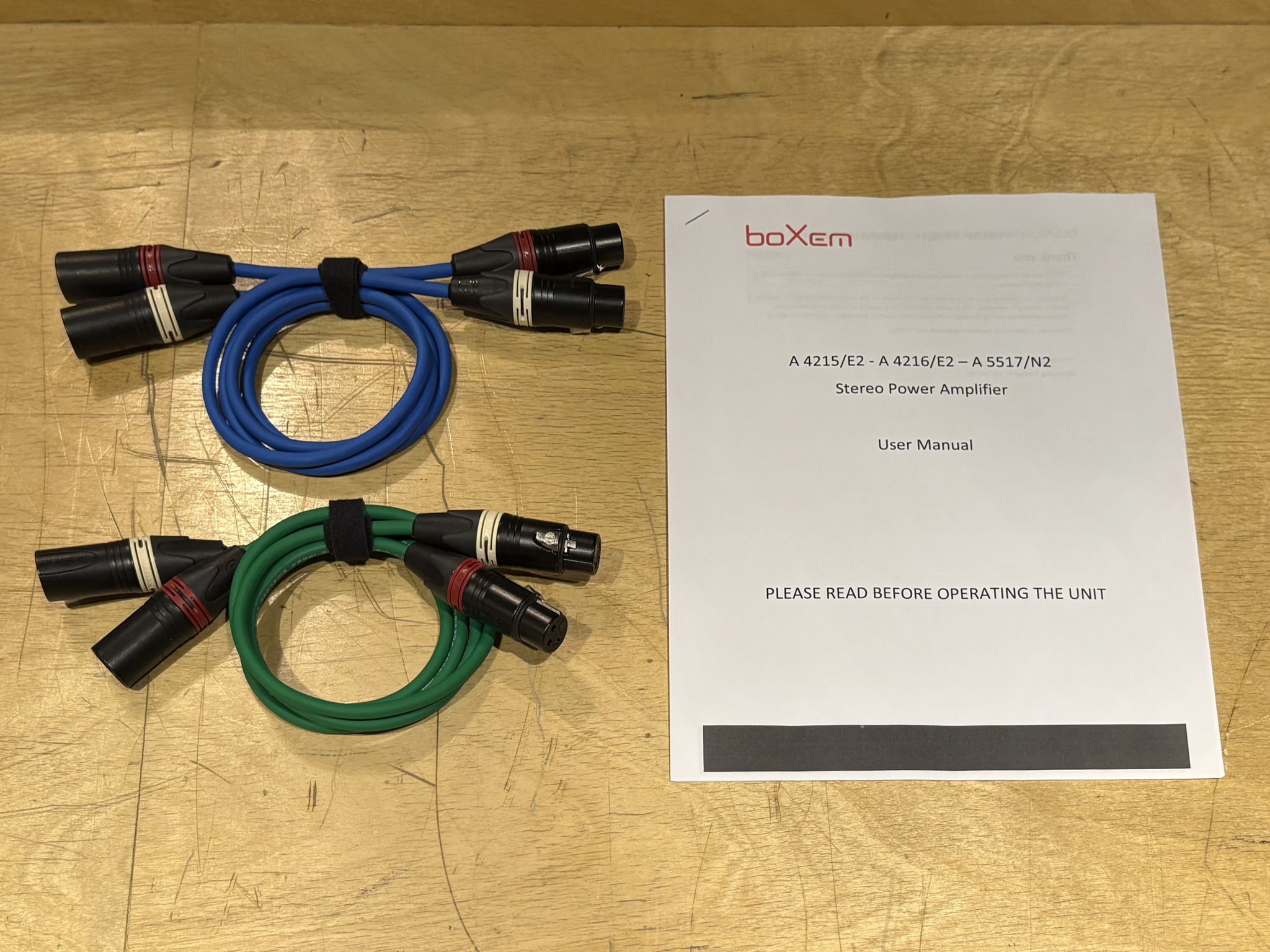 Boxem A 4215/E2 Stereo Power Amplifier - 210 WPC into 8... 14