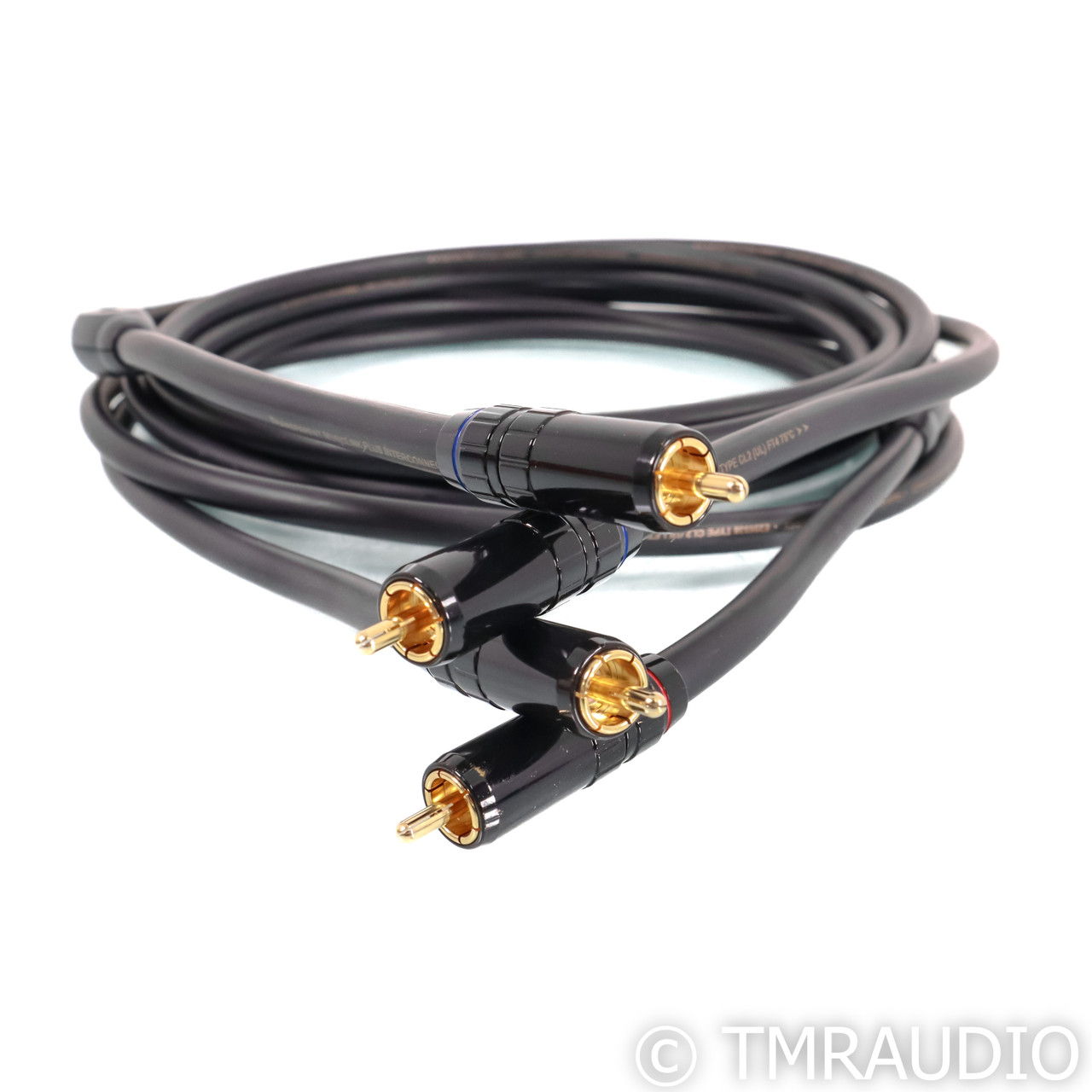 Transparent Audio Plus RCA Cables; G5; 10ft Pair Interc...