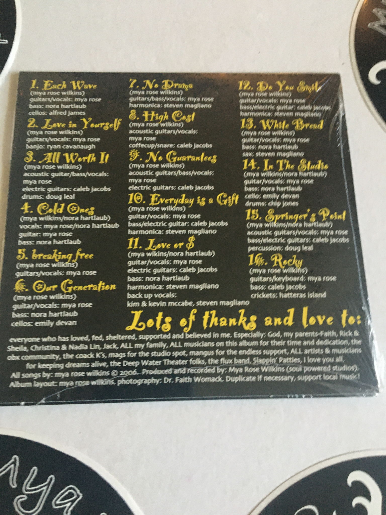 Mya Rose band from North Carolina  Breaking free sealed... 4