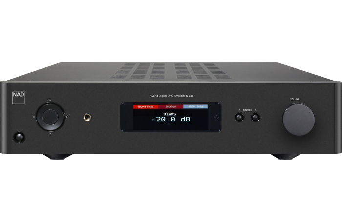 NAD C 368 BluOS New Not refurb Stereo integrated amplif...