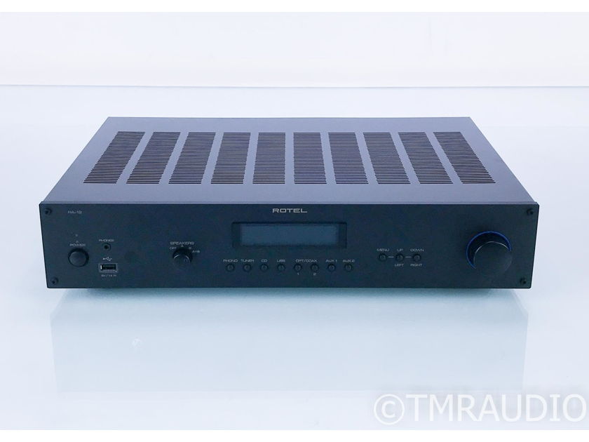 Rotel RA-12 Stereo Integrated Amplifier; RA12; Remote (17386)