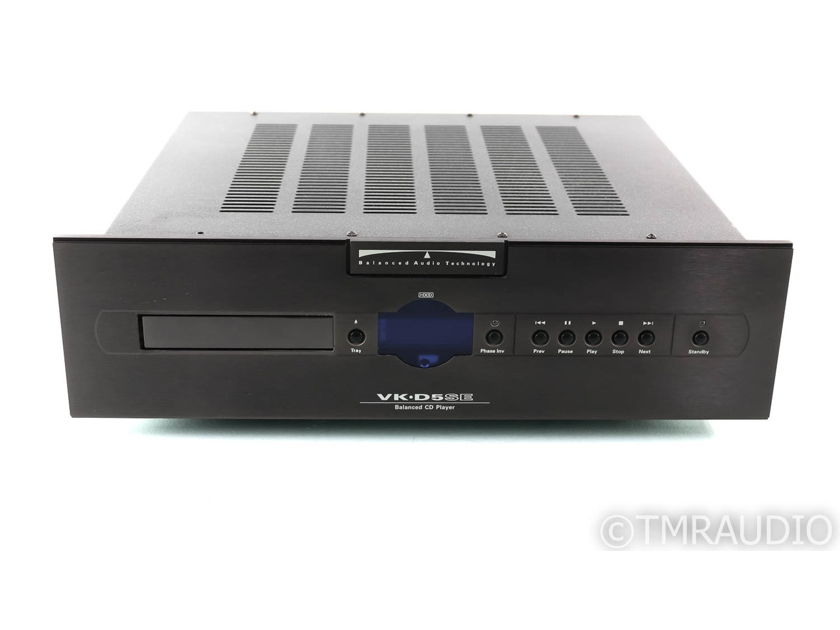 Balanced Audio Technology VK-D5SE Tube CD Player; VKD5SE; Remote (26929)