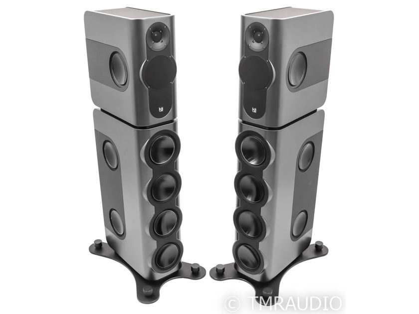 Kii Audio BXT Powered Floorstanding Speakers; Graphite Pair; Kii Controller (45812)