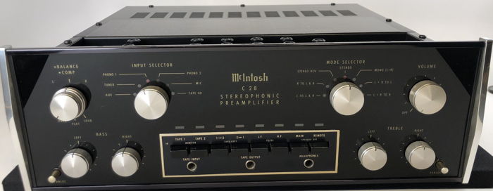 McIntosh C28 Preamp - Fully Restored and Near Mint