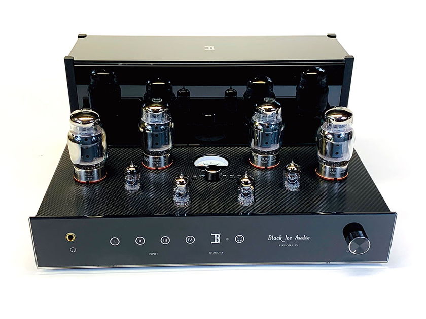 Black Ice Audio F35 integrated amplifier with KT88 tubes New Save and get fast