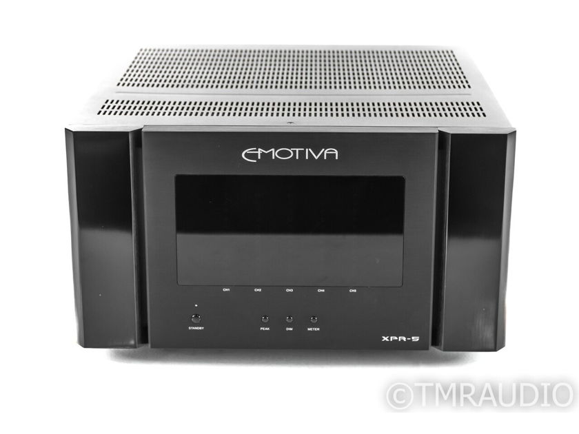 Emotiva XPR-5 Five Channel Power Amplifier; XPR5; AS-IS (Protection Mode) (23374)