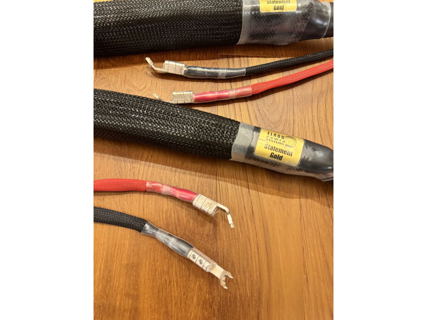 Elrod Power Systems Statement Gold Speaker Cables
