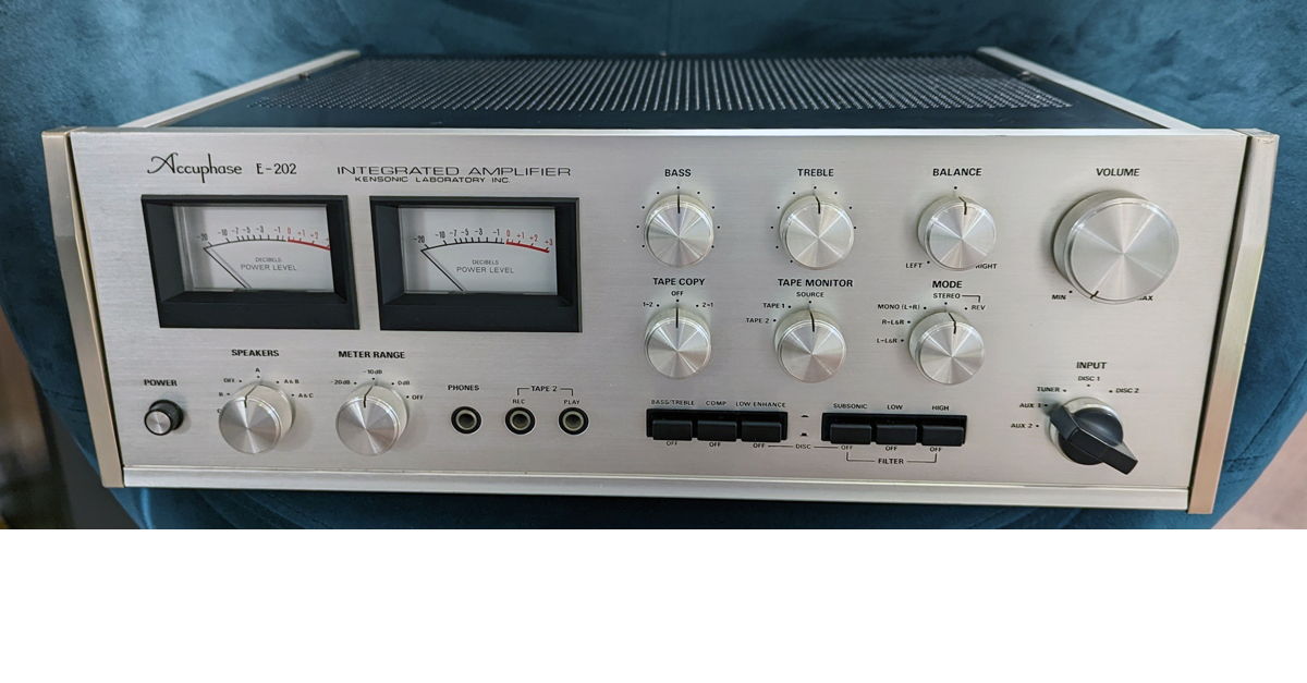 ACCUPHASE E-202 Integrated Amp (Silver): E For Sale | Audiogon