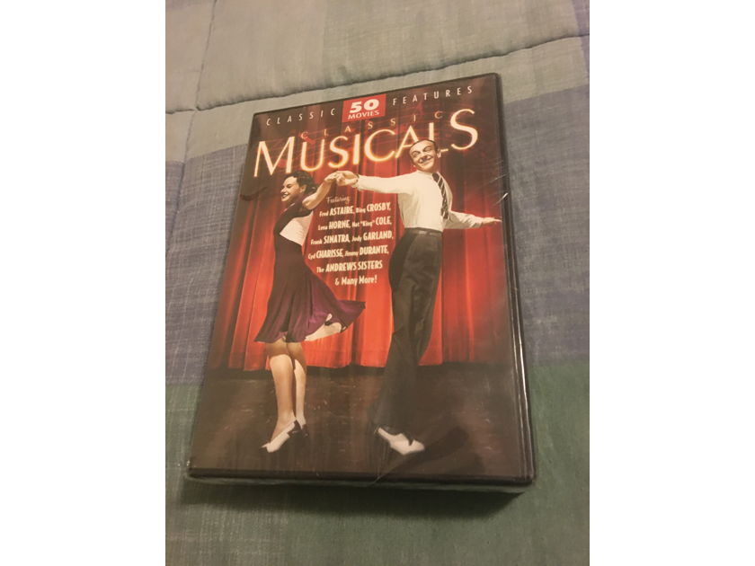 Classic musicals classic features 50 movies  Sealed Dvd 12 disc set 2011
