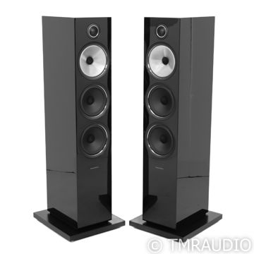 B&W 703 S2 Floorstanding Speakers; Black Pair (64310)