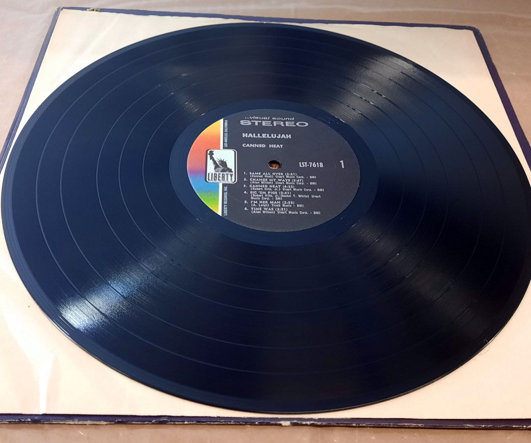 Canned Heat - Hallelujah 1969 EX ORIGINAL VINYL LP Libe... 6