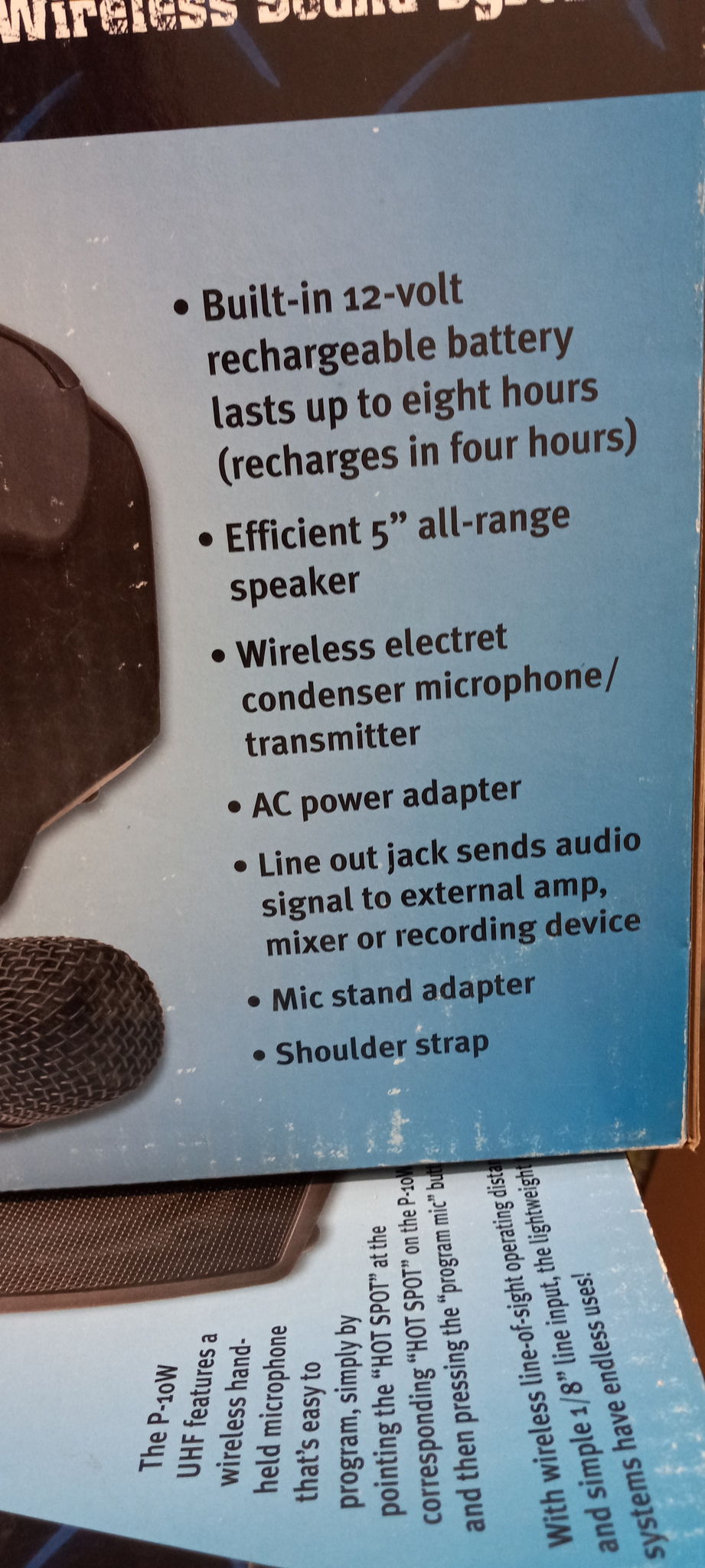 Fender Compact Mini Wireless UHF Portable PA System - P... 3