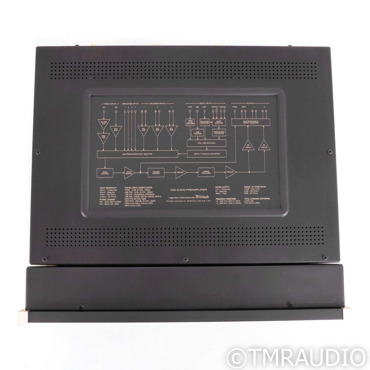 McIntosh C53 Stereo Preamplifier; MM & MC Phono (1/0) (... 5