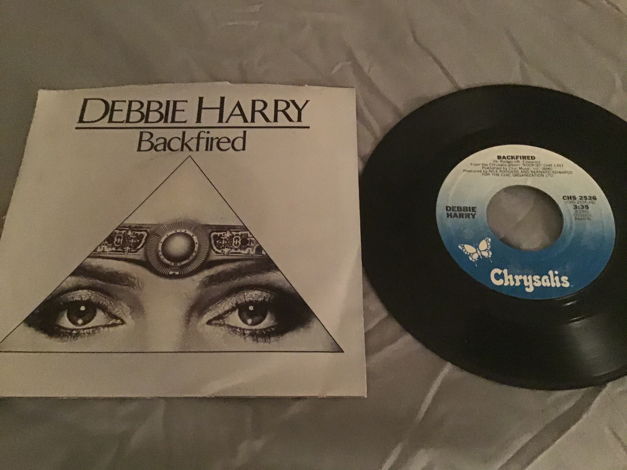 Debbie Harry Backfired/Military Rap 45 With Picture Sle...