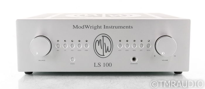 ModWright LS 100 Stereo Tube Preamplifier; LS100; Remot...