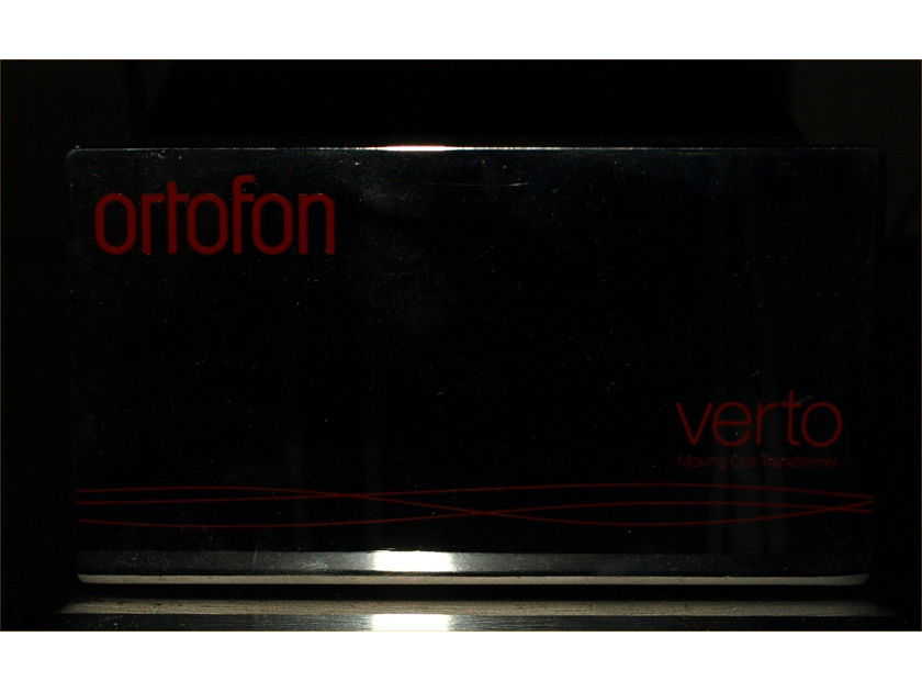 Ortofon Verto step up transformer MC cart