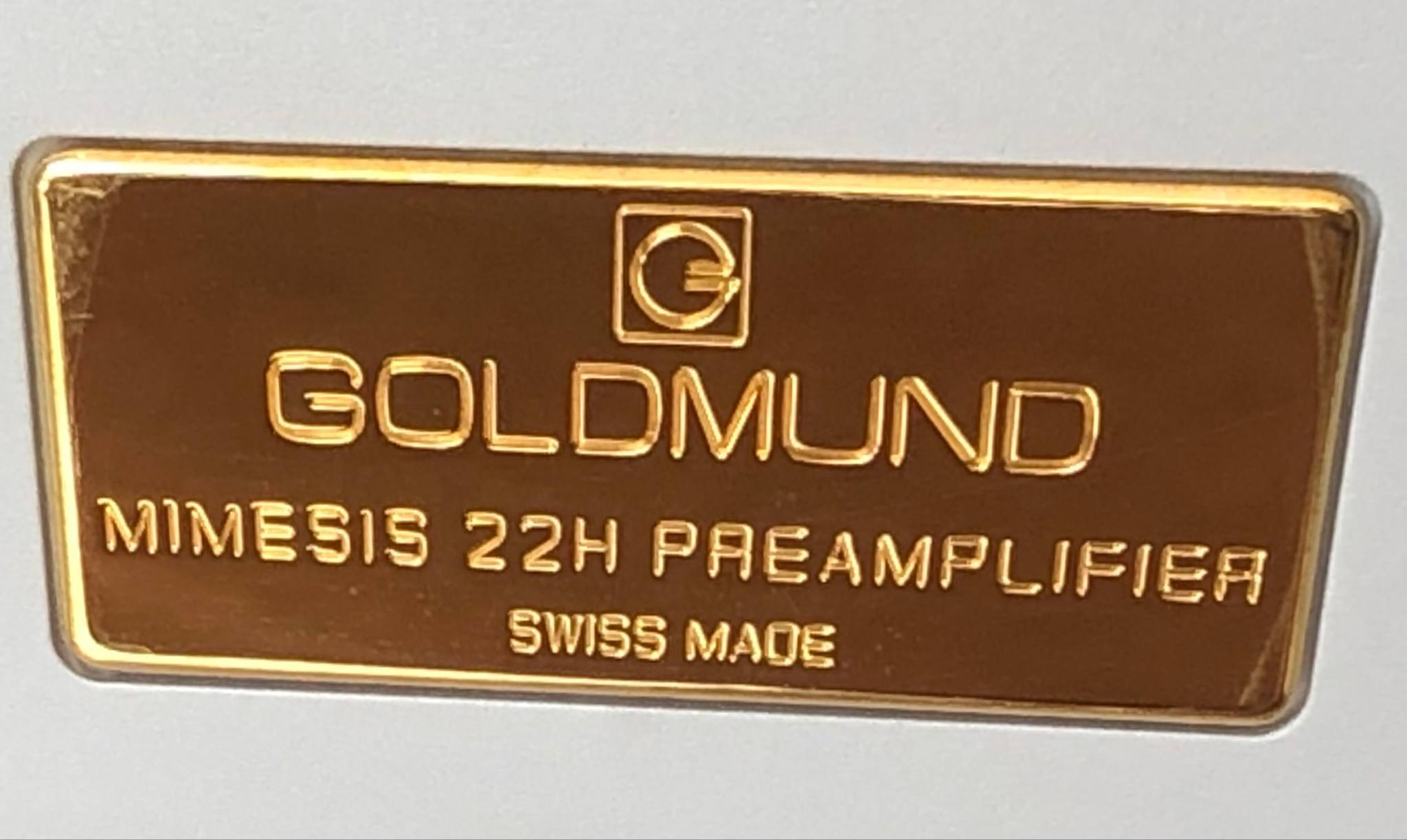 Goldmund 22H Preamp - Free Shipping - Price Reduced! 2