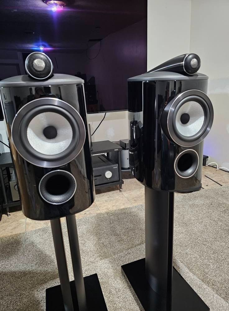 Bowers & Wilkins 805 D4 Bookshelf Speakers Black Pair 3