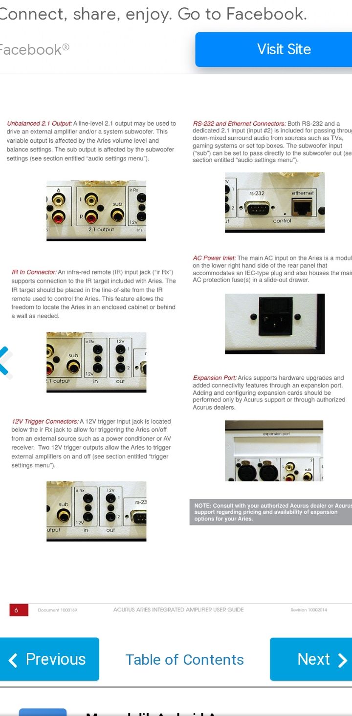 Acurus ARIES 2.1 INTEGRATED AMPLIFIER BRAND NEW Factory... 5