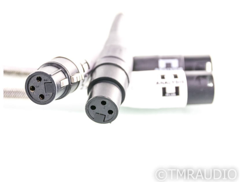 Analysis Plus Silver Oval XLR Cables; 4.8m Pair Balanced Interconnects (24536)